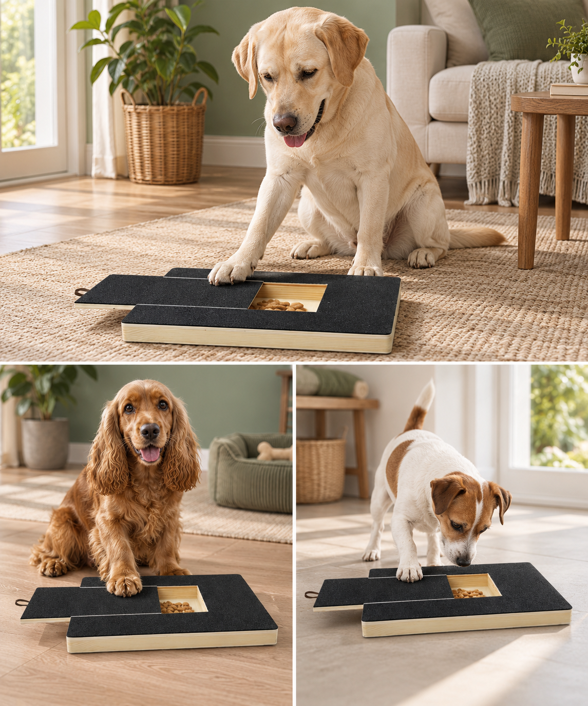 Dog Nail Scratch Board with Treat Drawer | RainyPaws