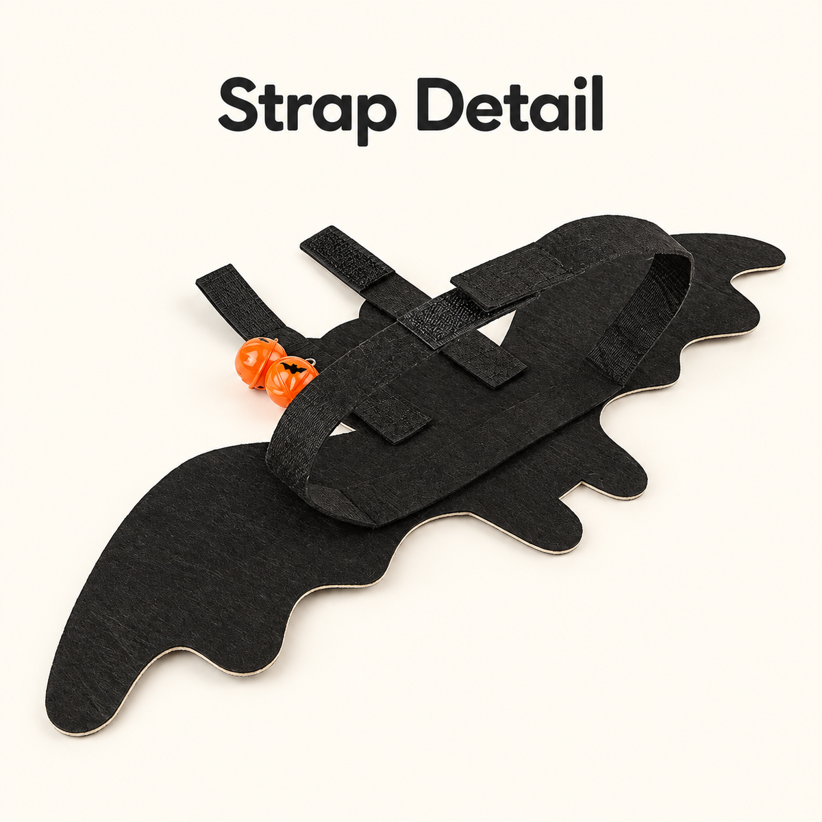 Halloween Bat Wings with Bells – Pet Costume